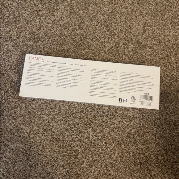 L'Ange Le Vite Hair Brush - Pink and Black - Picture 3 of 8